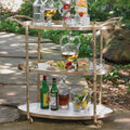GLOBAL VIEWS ARBOR BAR CART - Cabinets & Bar