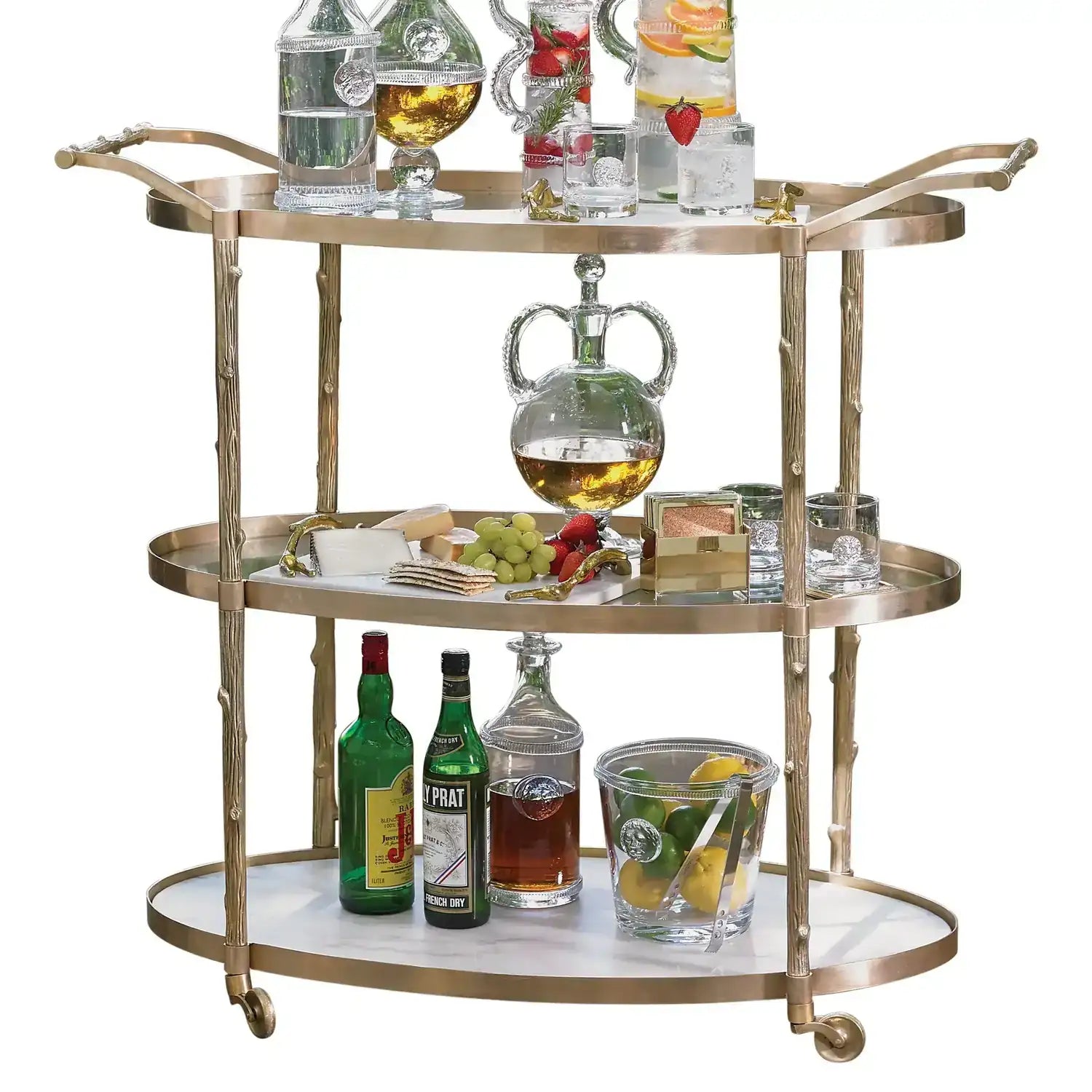 GLOBAL VIEWS ARBOR BAR CART - Cabinets & Bar