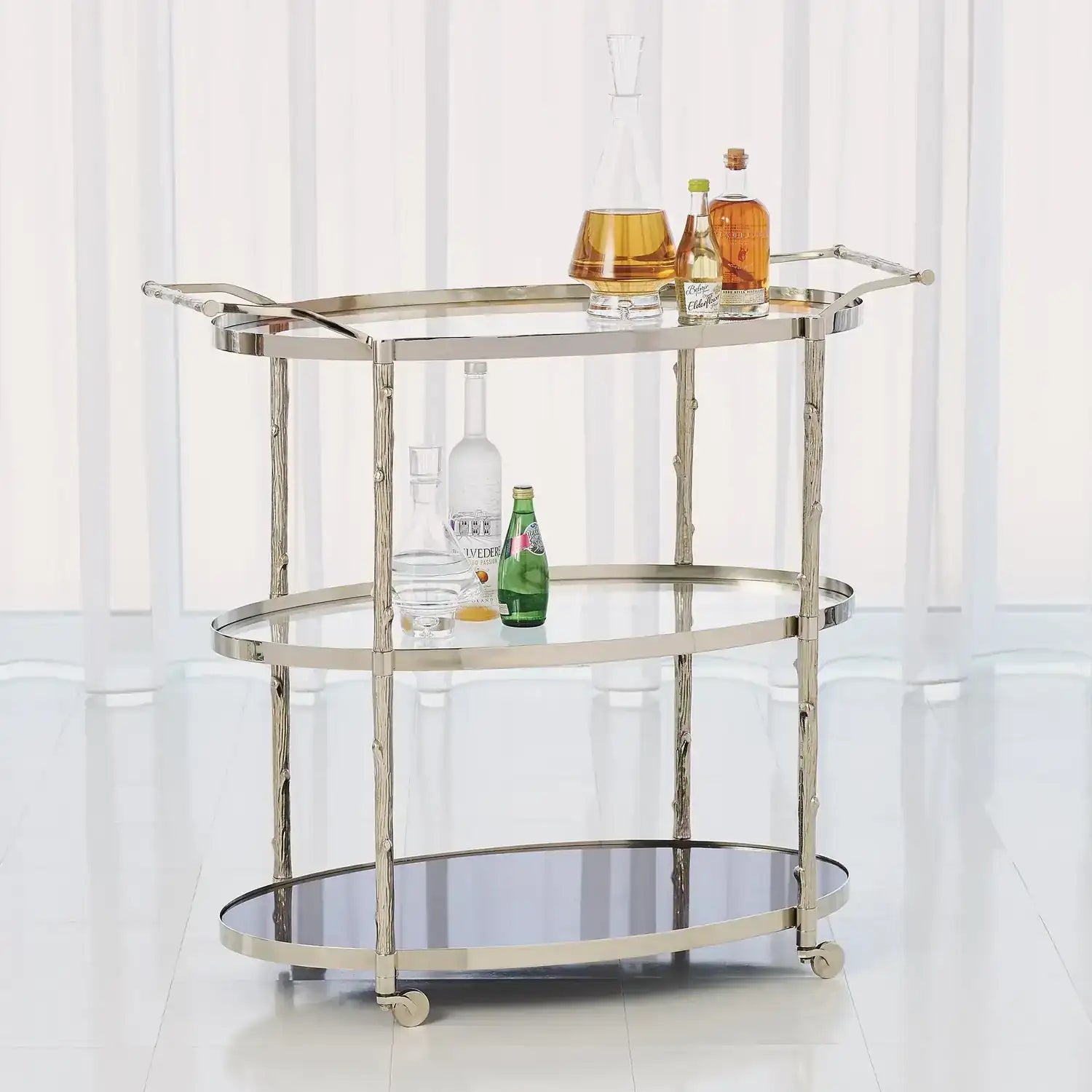 GLOBAL VIEWS ARBOR BAR CART - Cabinets & Bar