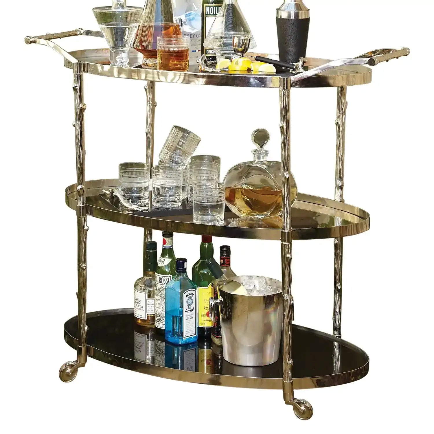 GLOBAL VIEWS ARBOR BAR CART - Cabinets & Bar
