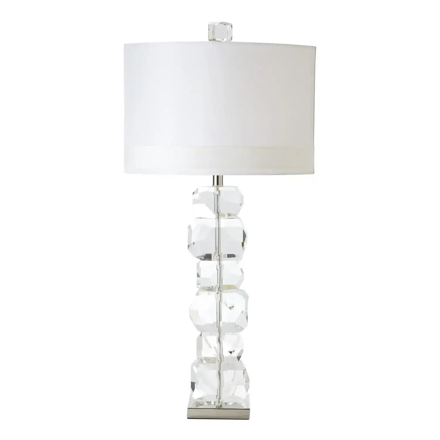 GLOBAL VIEWS, STACKED GEMSTONE LAMP, TABLE LAMPS