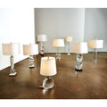 GLOBAL VIEWS, STACKED GEMSTONE LAMP, TABLE LAMPS