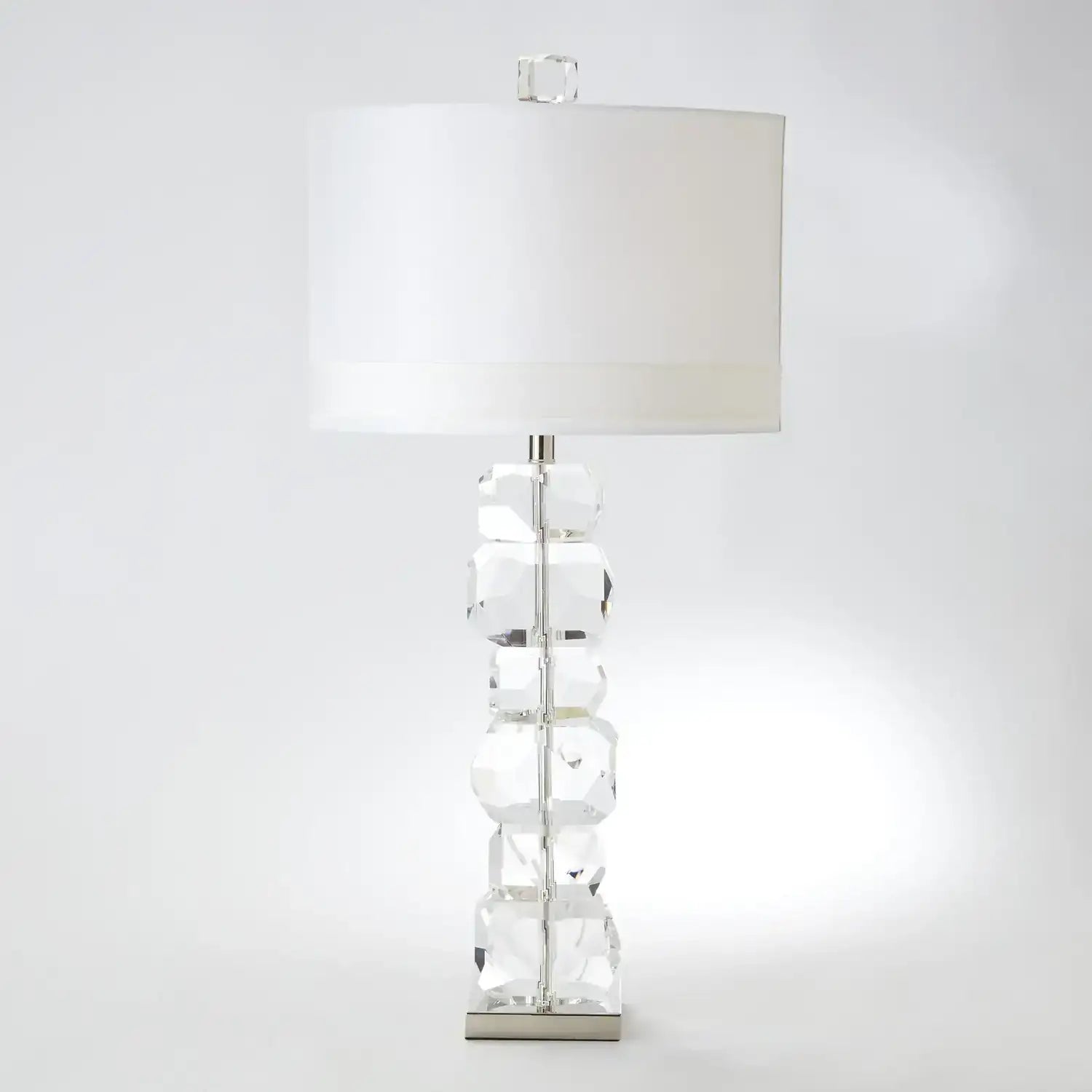 GLOBAL VIEWS, STACKED GEMSTONE LAMP, TABLE LAMPS