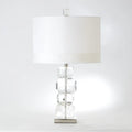 GLOBAL VIEWS, STACKED GEMSTONE LAMP, TABLE LAMPS