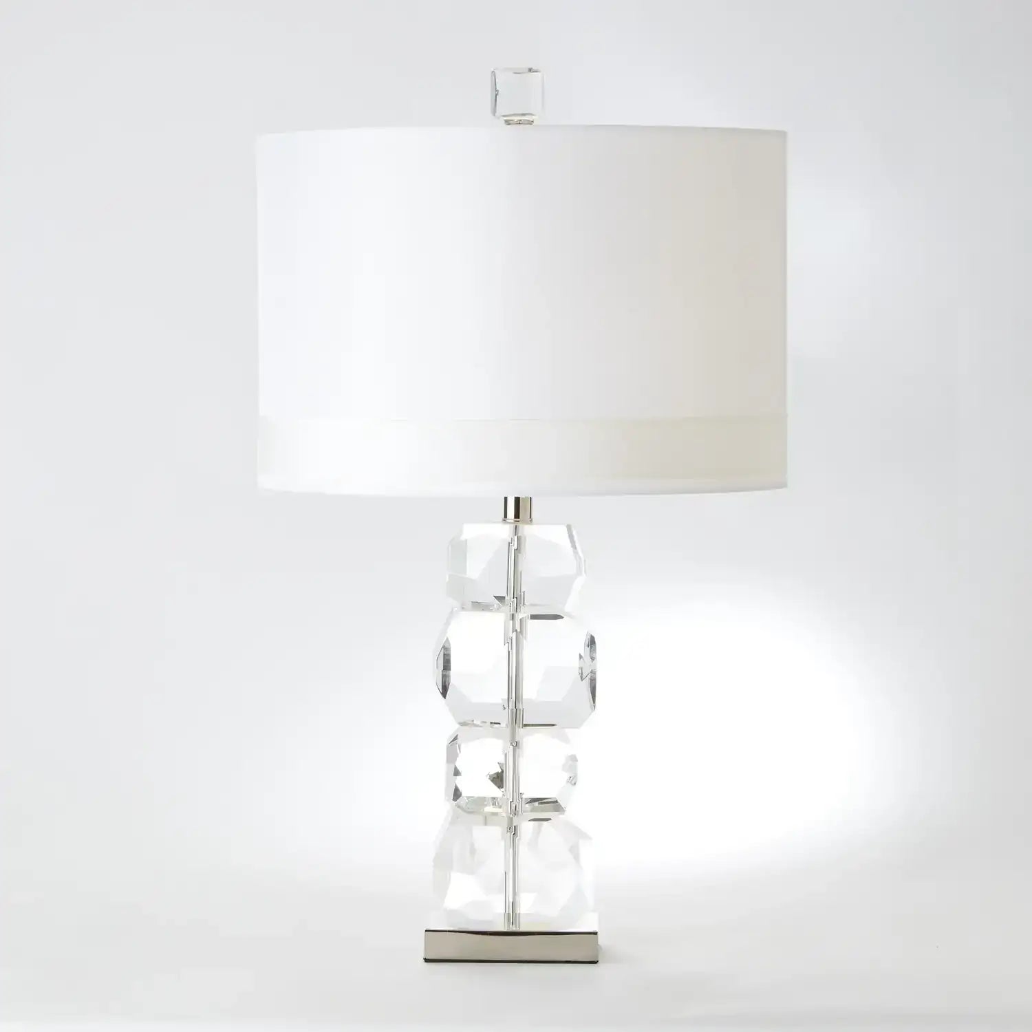GLOBAL VIEWS, STACKED GEMSTONE LAMP, TABLE LAMPS