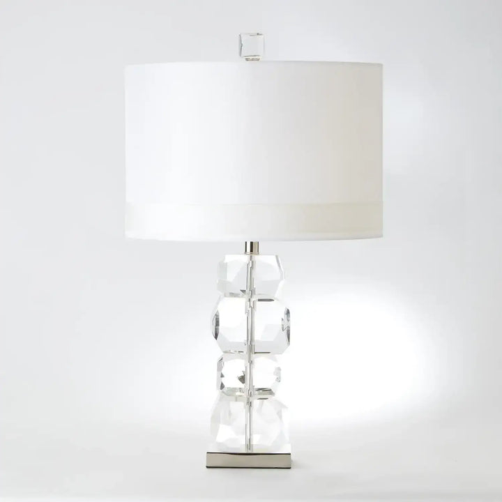 GLOBAL VIEWS, STACKED GEMSTONE LAMP, TABLE LAMPS