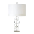 GLOBAL VIEWS, STACKED GEMSTONE LAMP, TABLE LAMPS