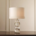 GLOBAL VIEWS, STACKED GEMSTONE LAMP, TABLE LAMPS