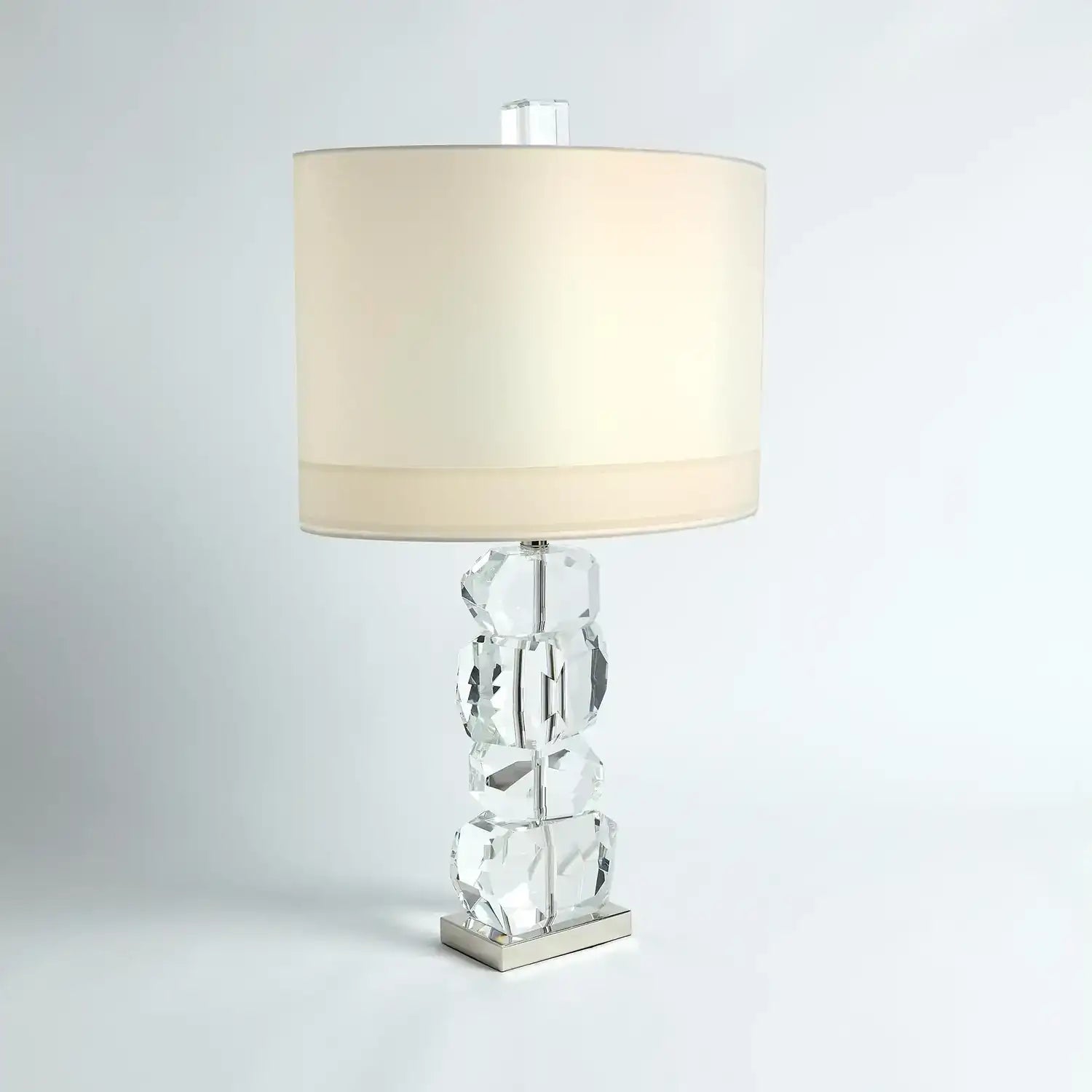GLOBAL VIEWS, STACKED GEMSTONE LAMP, TABLE LAMPS