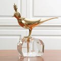 GLOBAL VIEWS BIRD ON CRYSTAL ROCK - Decorative Accents