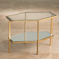 GLOBAL VIEWS HEXAGON TABLE - Side