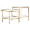 GLOBAL VIEWS HEXAGON TABLE - Side