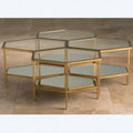 GLOBAL VIEWS HEXAGON TABLE - Side