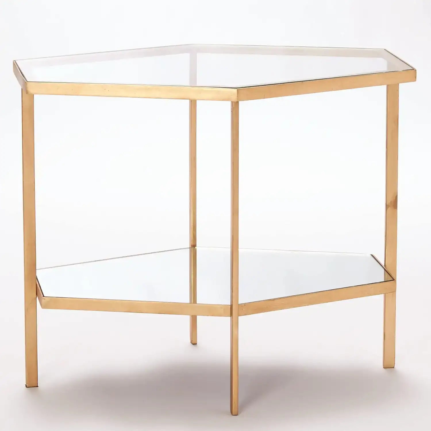 GLOBAL VIEWS HEXAGON TABLE - Side