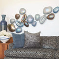 GLOBAL VIEWS S/5 GLASS WALL GEMS - Decorative Accents