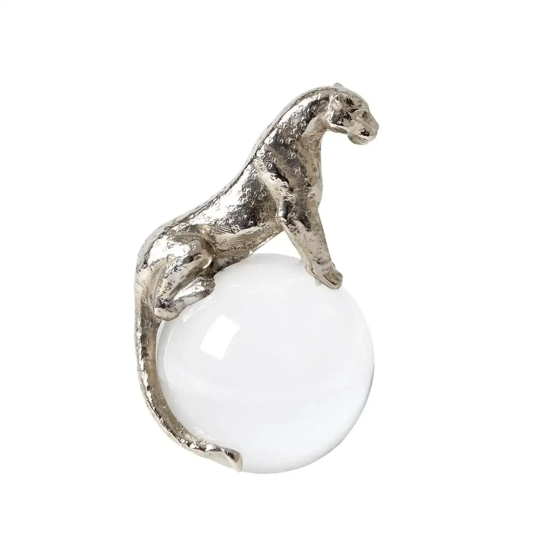 GLOBAL VIEWS JAGUAR ON CRYSTAL SPHERE - Decorative Accents