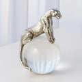 GLOBAL VIEWS JAGUAR ON CRYSTAL SPHERE - Decorative Accents