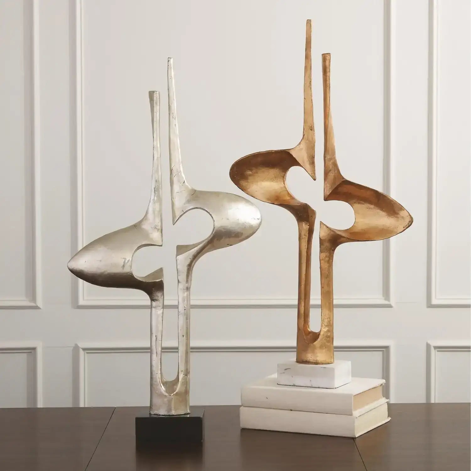 GLOBAL VIEWS BROTHER AND SISTER SCULPTURE - Decorative Accents