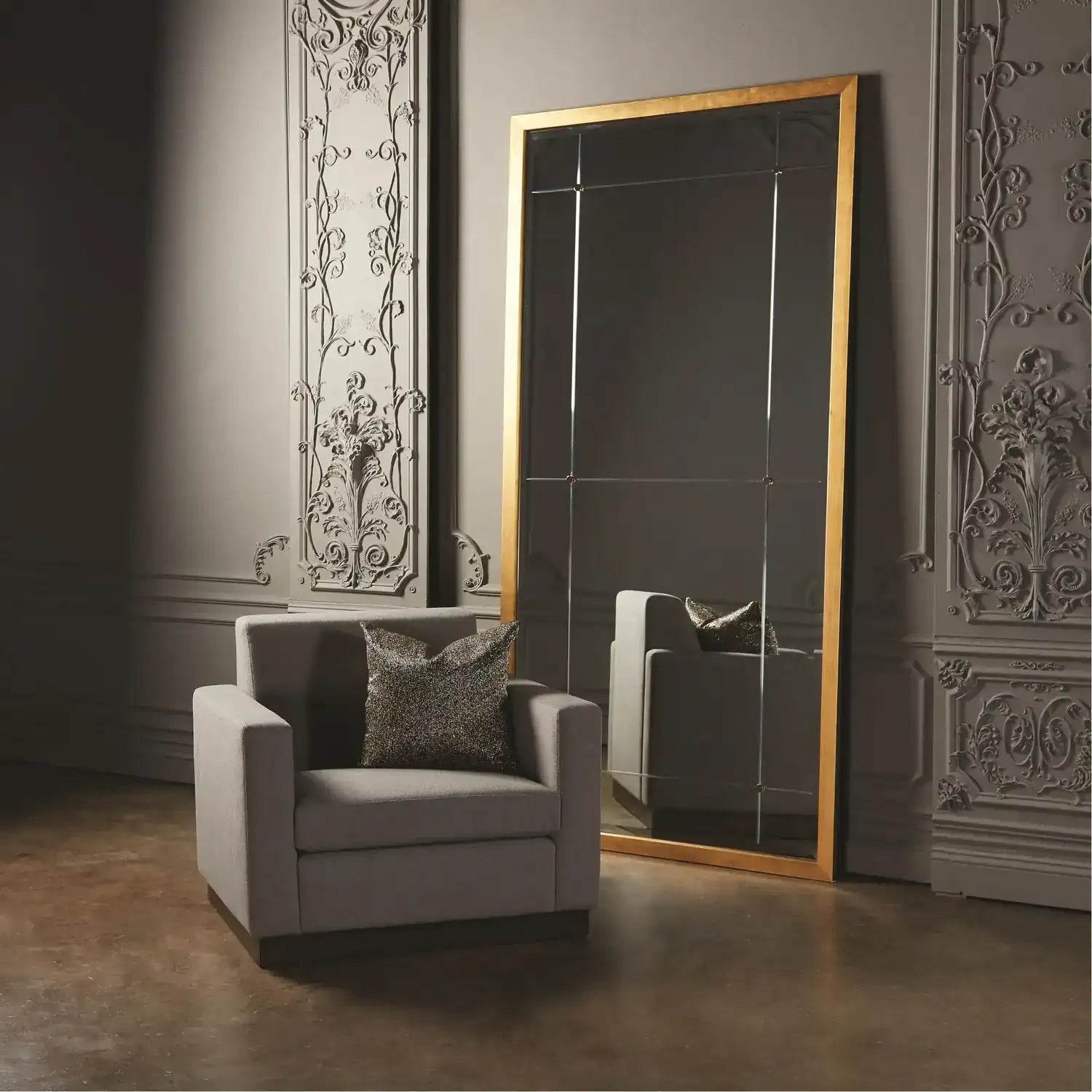 GLOBAL VIEWS BEAUMONT FLOOR MIRROR - Mirrors