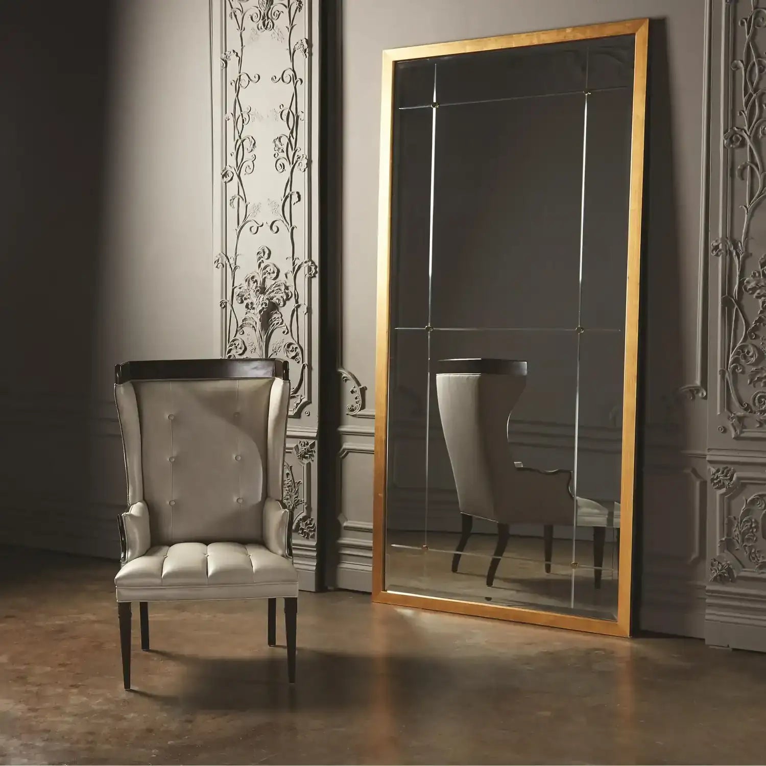 GLOBAL VIEWS BEAUMONT FLOOR MIRROR - Mirrors