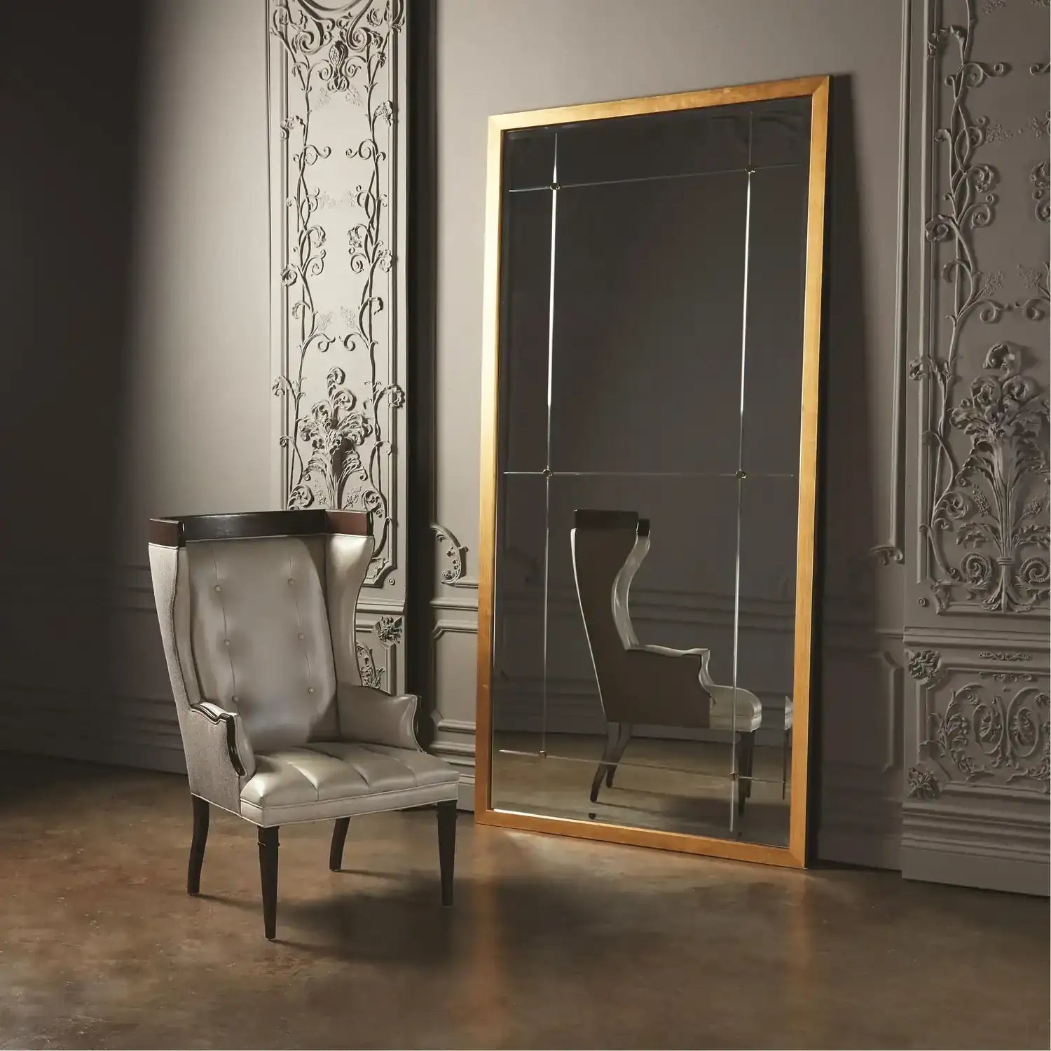GLOBAL VIEWS BEAUMONT FLOOR MIRROR - Mirrors