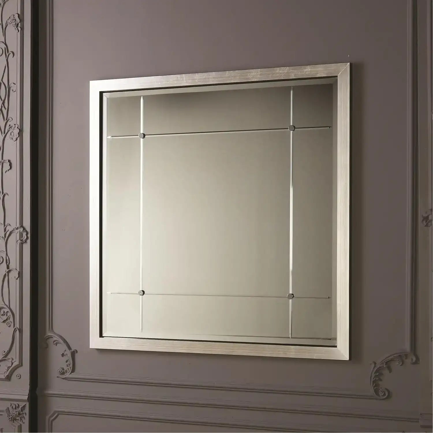 GLOBAL VIEWS BEAUMONT SQUARE MIRROR - Mirrors