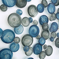 GLOBAL VIEWS S/3 CROSSHATCHED WALL DISCS - Decorative Accents
