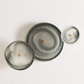 GLOBAL VIEWS S/3 CROSSHATCHED WALL DISCS - Decorative Accents