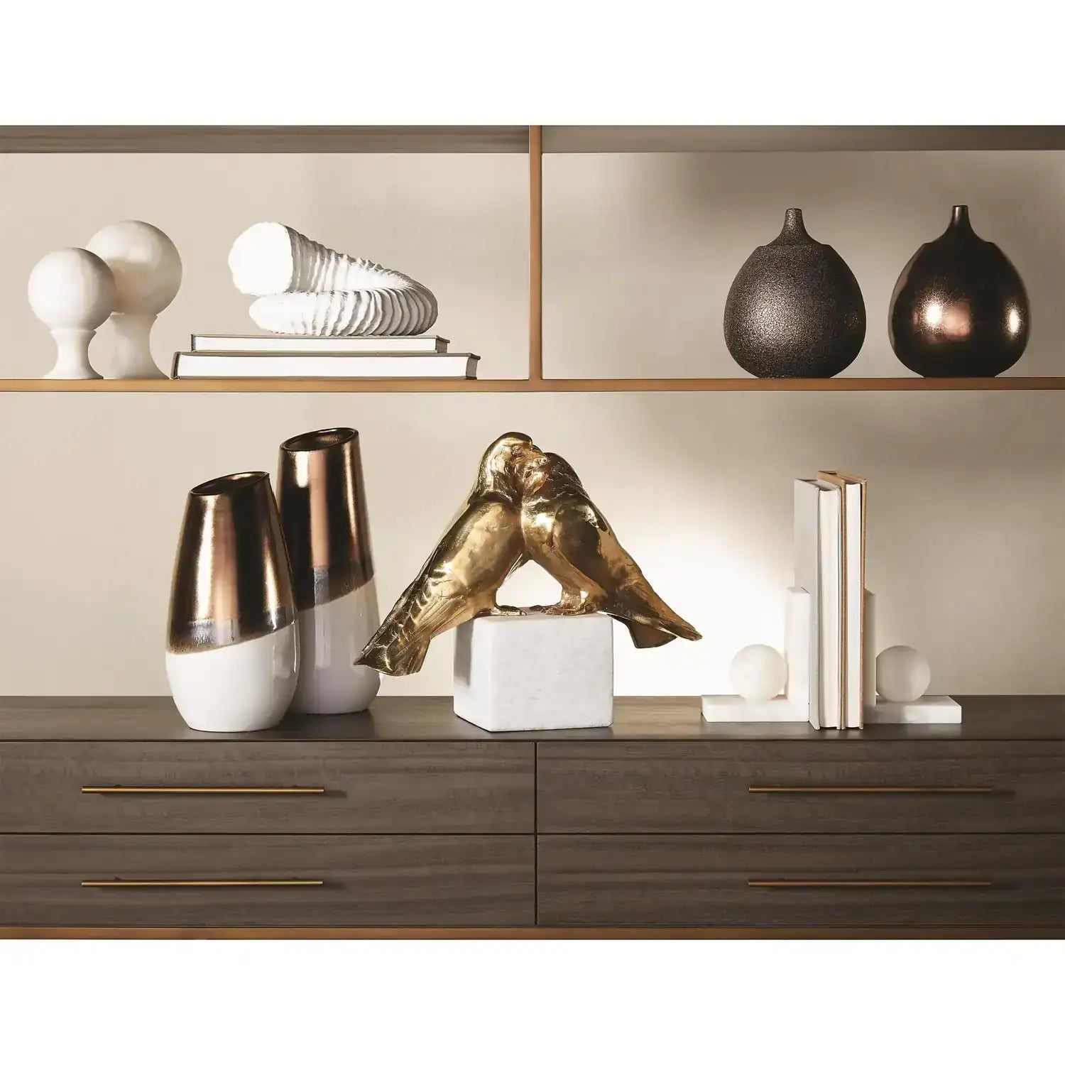 GLOBAL VIEWS LOVE DOVES - Decorative Accents