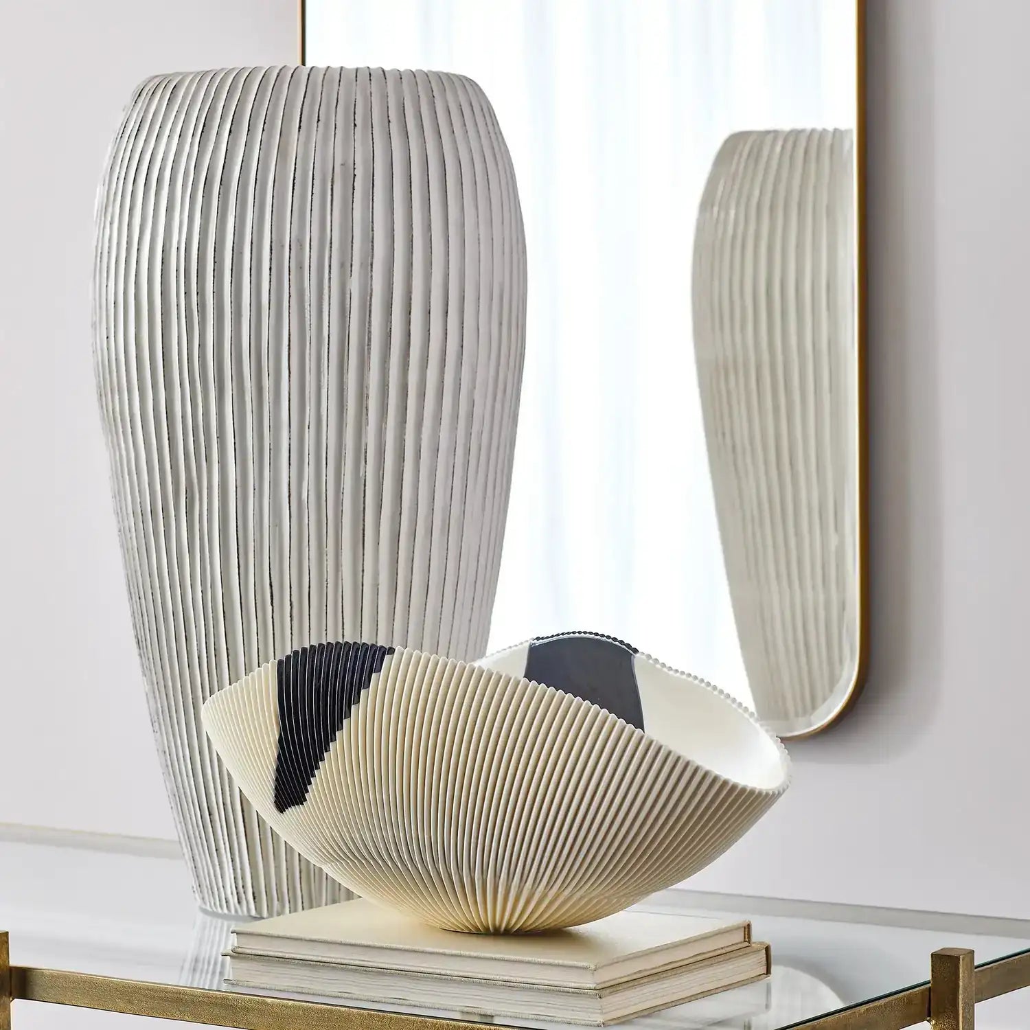 GLOBAL VIEWS BANDED MIRROR - Mirrors
