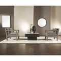 GLOBAL VIEWS BLACK/WHITE MARBLE MIRROR - Mirrors