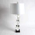 GLOBAL VIEWS, FACET BLOCK LAMP, TABLE LAMPS