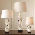 GLOBAL VIEWS, FACET BLOCK LAMP, TABLE LAMPS