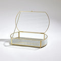 GLOBAL VIEWS REEDED GLASS OVAL BOX - Decorative Accents
