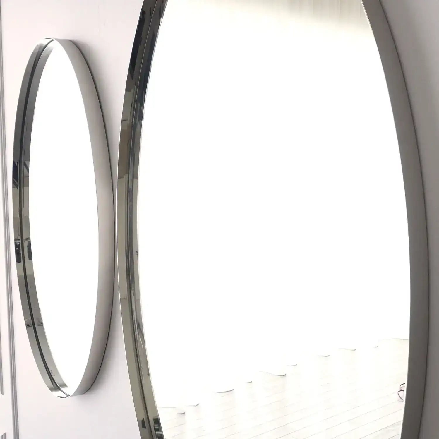 GLOBAL VIEWS ELONGATED OVAL MIRROR - Mirrors