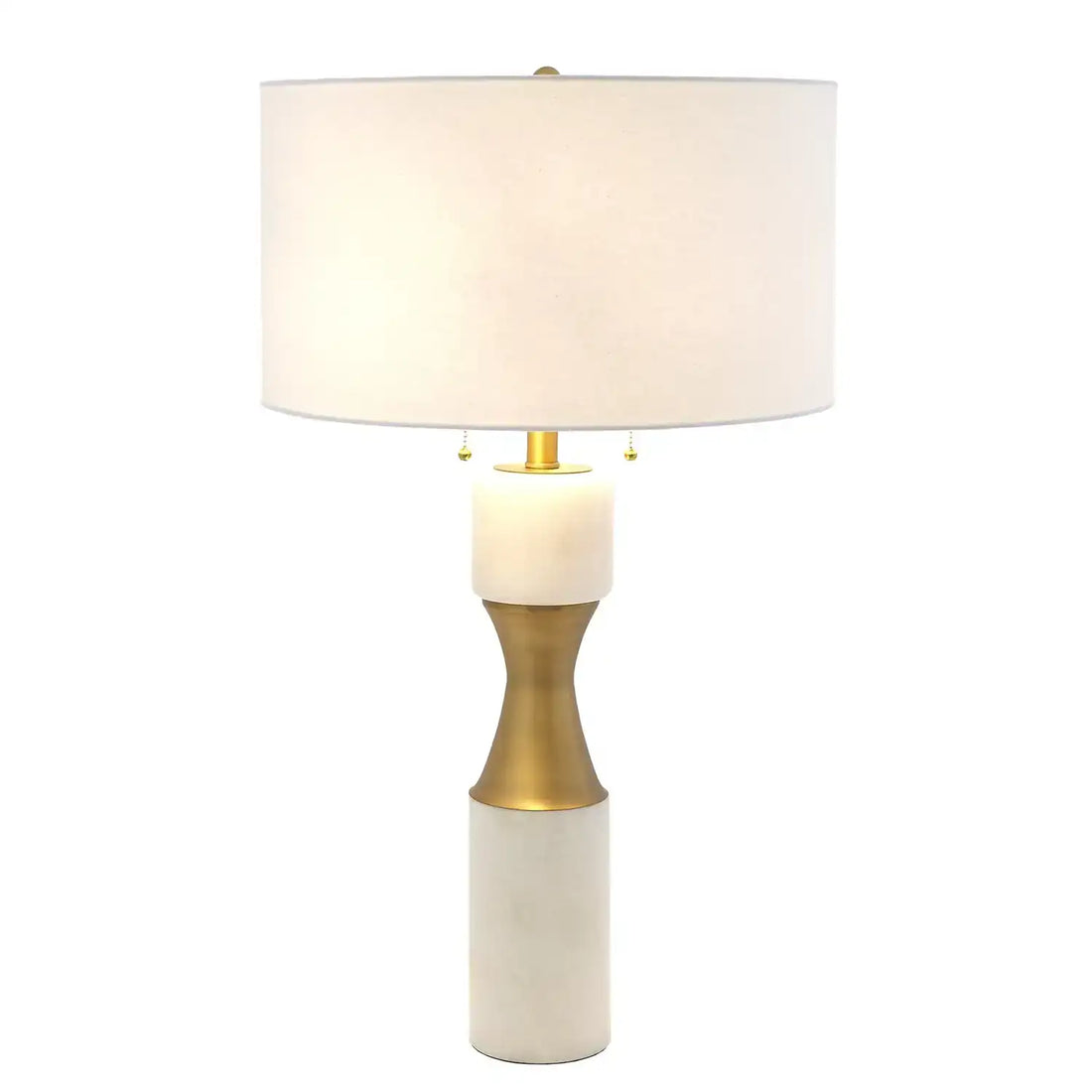 GLOBAL VIEWS, MARBLE CINCH LAMP, TABLE LAMPS