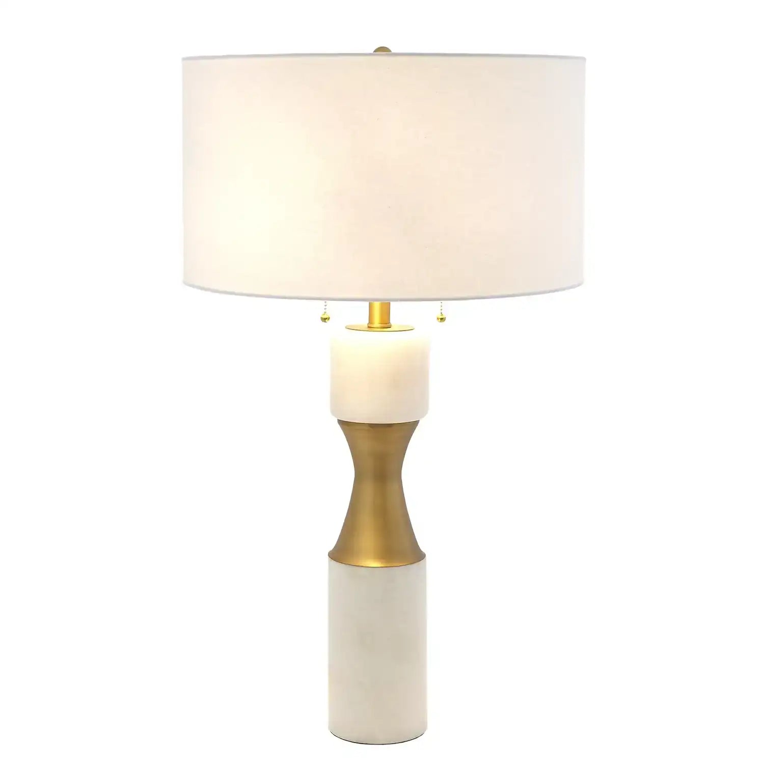 GLOBAL VIEWS, MARBLE CINCH LAMP, TABLE LAMPS