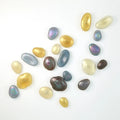 GLOBAL VIEWS S/5 GLASS WALL GEMS - Decorative Accents