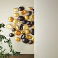 GLOBAL VIEWS S/5 GLASS WALL GEMS - Decorative Accents