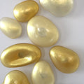 GLOBAL VIEWS S/5 GLASS WALL GEMS - Decorative Accents