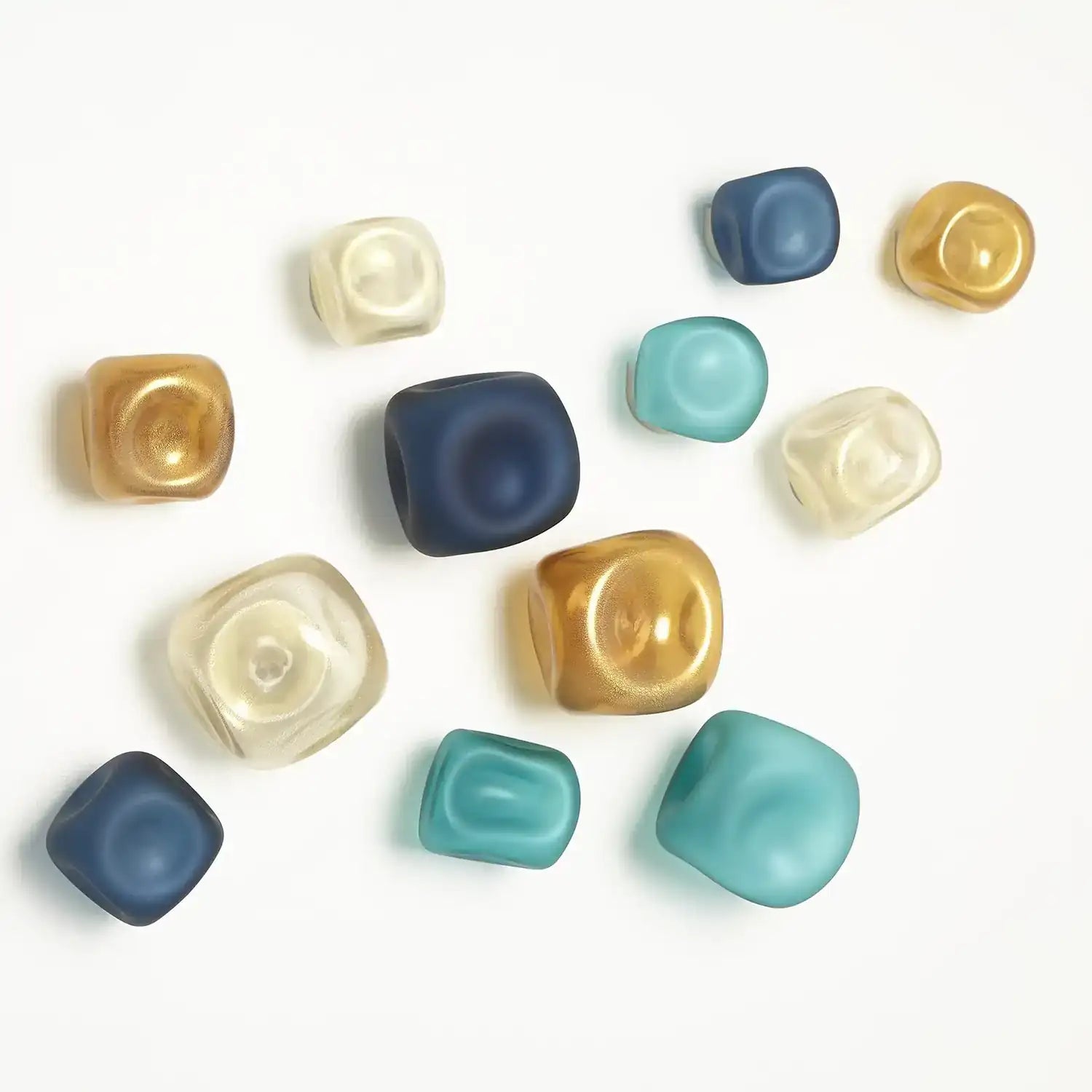 GLOBAL VIEWS S/3 WALL ROCKS - Decorative Accents