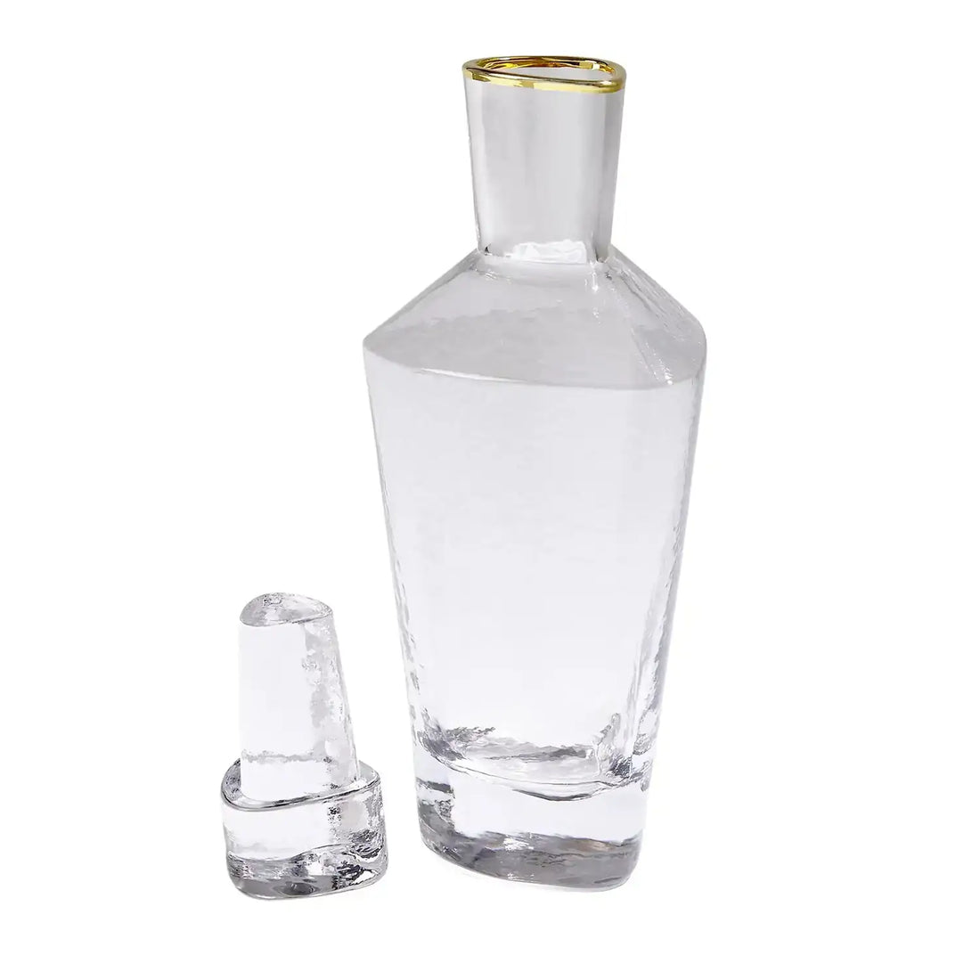 GLOBAL VIEWS HAMMERED DECANTER - Decorative Accents