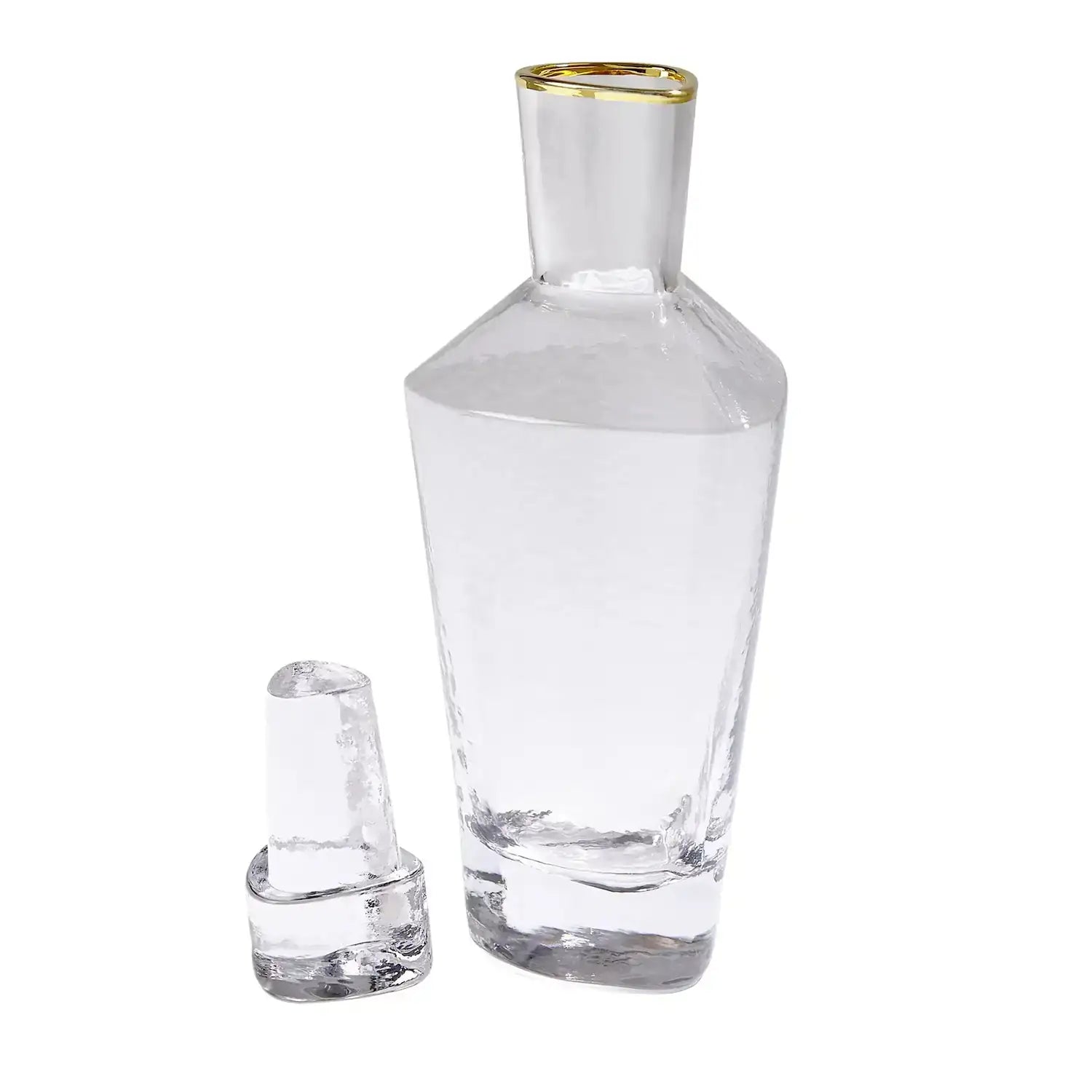 GLOBAL VIEWS HAMMERED DECANTER - Decorative Accents