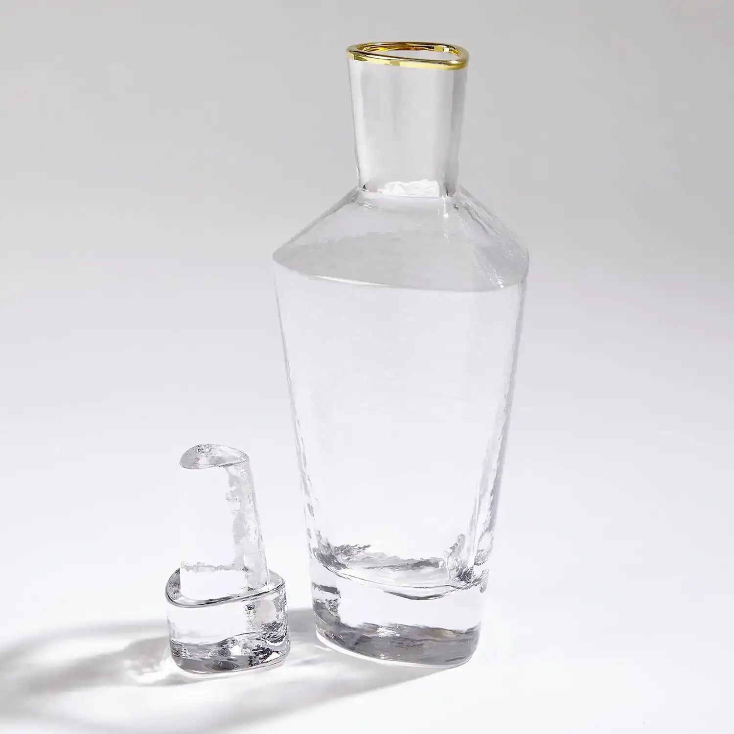 GLOBAL VIEWS HAMMERED DECANTER - Decorative Accents