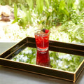 GLOBAL VIEWS S/4 HAMMERED DOF GLASSES - Decorative Accents