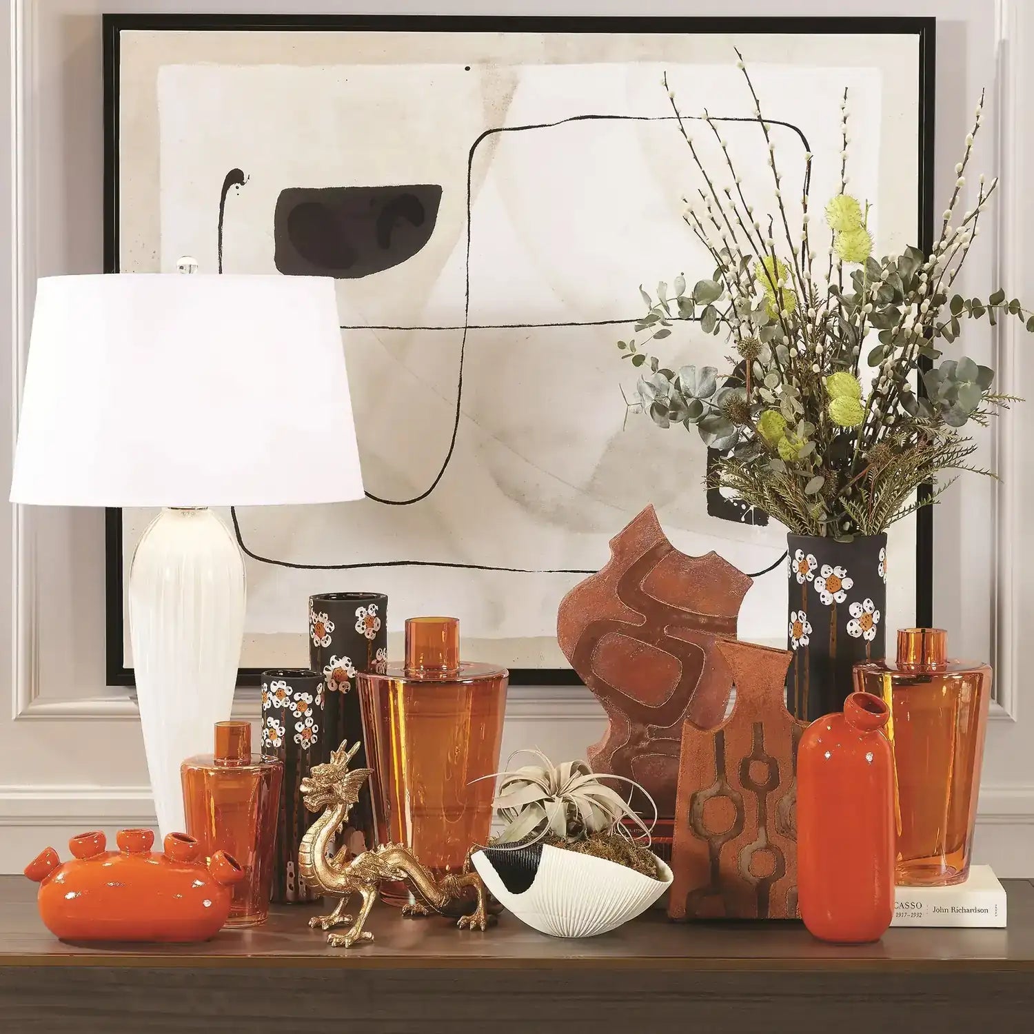 GLOBAL VIEWS STANDING DRAGON - Decorative Accents