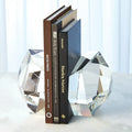 GLOBAL VIEWS S/2 CRYSTAL BOOKENDS - Decorative Accents