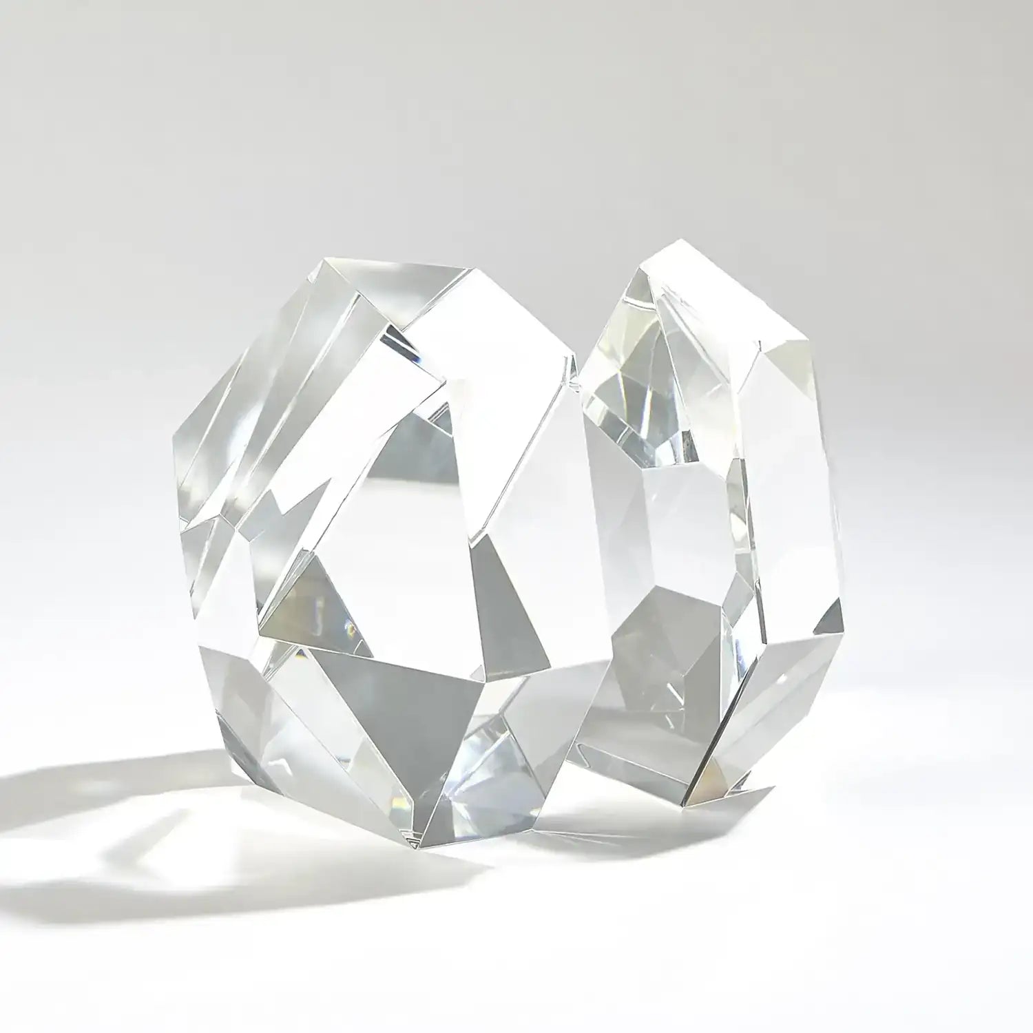 GLOBAL VIEWS S/2 CRYSTAL BOOKENDS - Decorative Accents