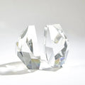 GLOBAL VIEWS S/2 CRYSTAL BOOKENDS - Decorative Accents