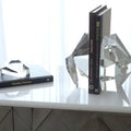 GLOBAL VIEWS S/2 CRYSTAL BOOKENDS - Decorative Accents